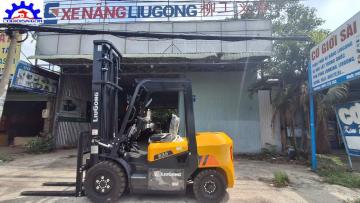 Xe nâng hàng 3,5 tấn Liugong Nâng cao 6mm, chuicontainer